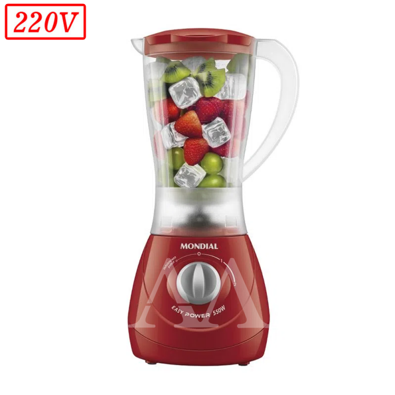 LIQUIDIFICADOR MONDIAL L550R 3 VEL  220V VERMELHO