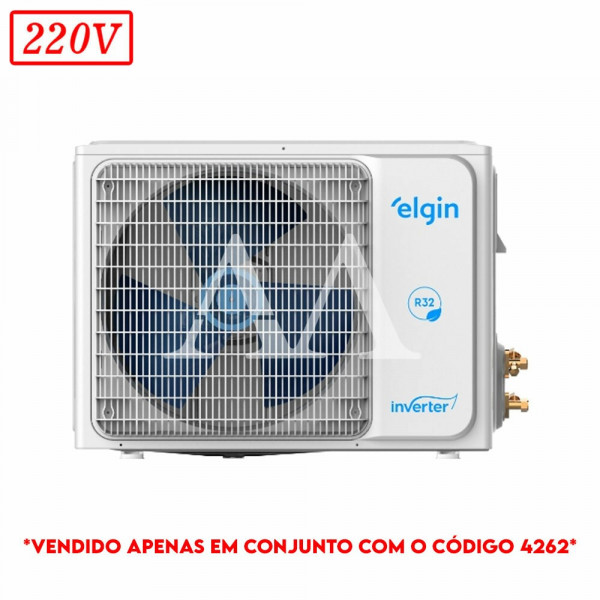 AR CONDICIONADO CONDENSADOR ELGIN SPLIT HIGH WALL ECO INVERTER II C/ WIFI 9000 BTU 220V