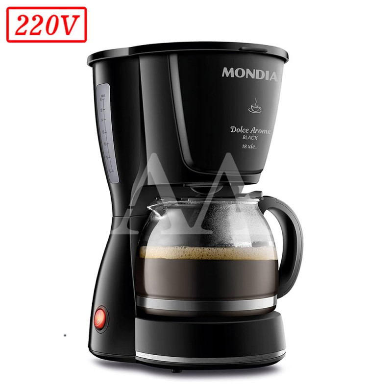 CAFETEIRA MONDIAL C3018XFB 550W FILTRO 220V PRETA